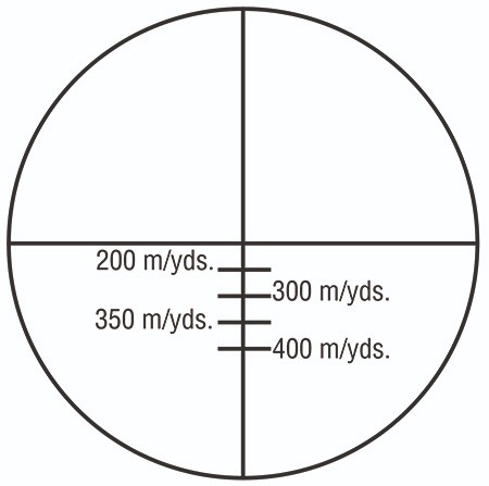 KONUS Konus 7353 Fighter 4-12x40mm Ballistic Reticle